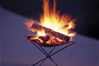 ソロキャンプ‗焚き火台