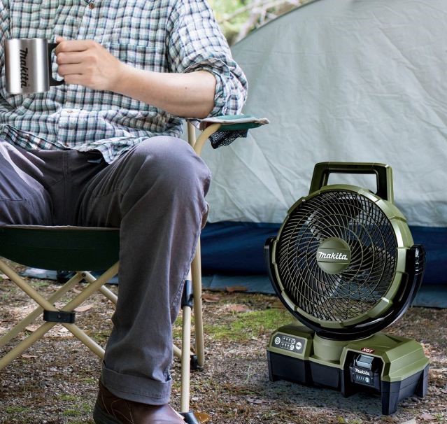 マキタの扇風機の全9モデル比較！夏のキャンプ＆車中泊に便利