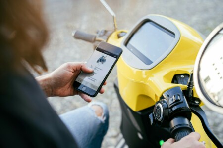 バイク用 スマホホルダー