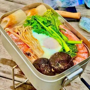 キャンプうどん料理 レシピ4