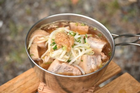 キャンプ　ラーメン　レシピ