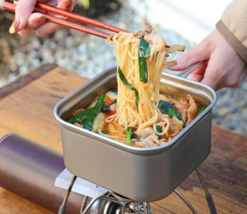 キャンプ　ラーメン　レシピ