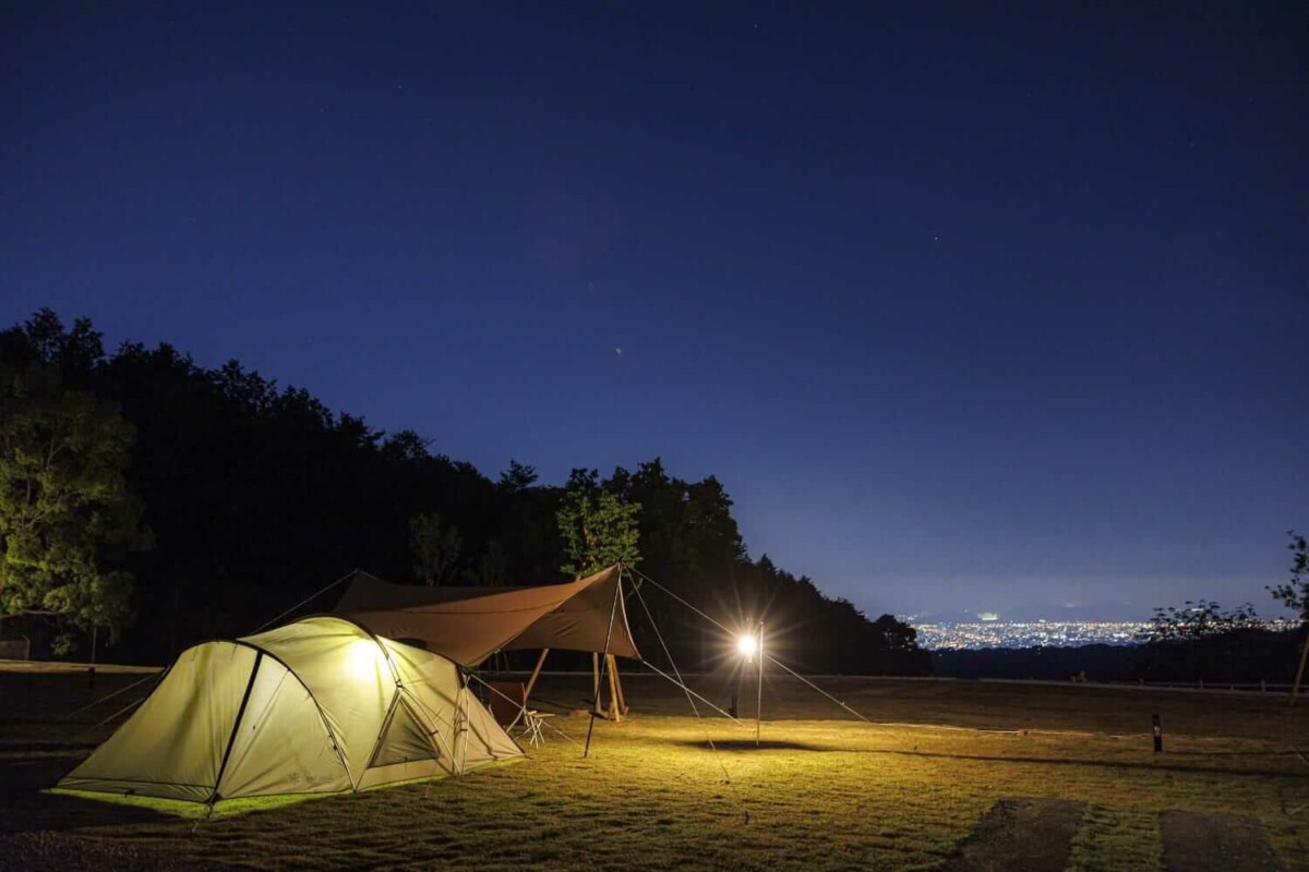 スノーピーク 油山福岡 キャンプフィールド