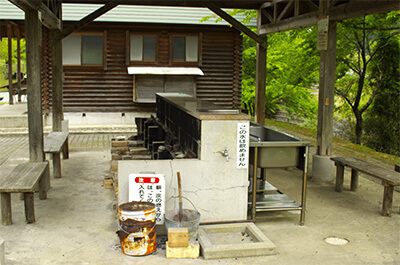 石川　西俣キャンプ場