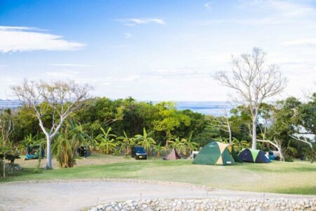 古宇利島キャンプ庭園