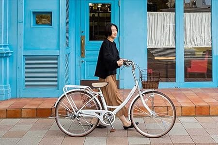 女性　自転車